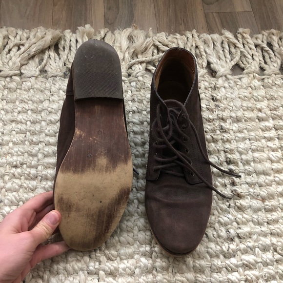Brown BDG booties from Urban Outfitters - Picture 6 of 6